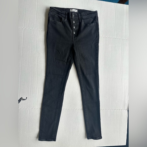 Madewell 9”‎ Mid Rise Skinny Button Fly Jeans Size 28 - Picture 3 of 12